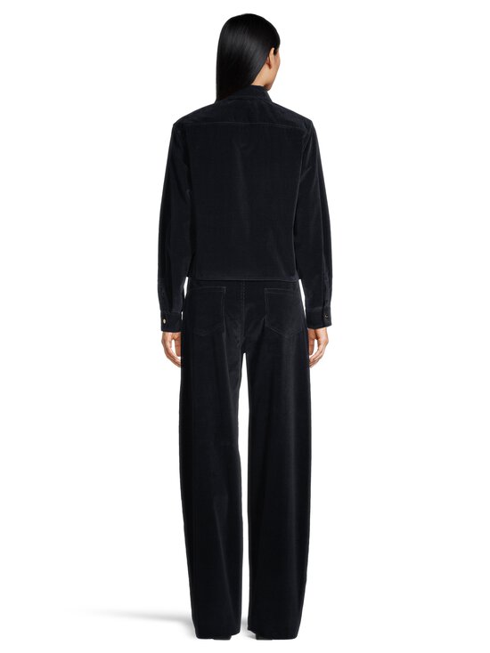 Max Mara Studio - Mstrivolo-vakosamettitakki - 004 NAVY | Stockmann - photo 3