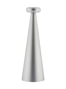 Alessi - G Table -pöytävalaisin - G GREY/ALUMINIUM | Stockmann