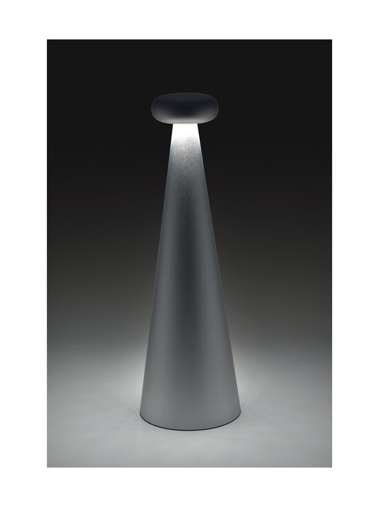 Alessi - G Table -pöytävalaisin - G GREY/ALUMINIUM | Stockmann - photo 4