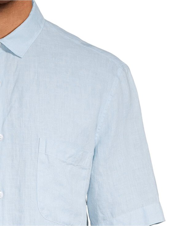 Sunspel - Pellavakauluspaita - LIGHT BLUE - photo 4 Sunspel - Pellavakauluspaita - LIGHT BLUE | Stockmann - photo 4