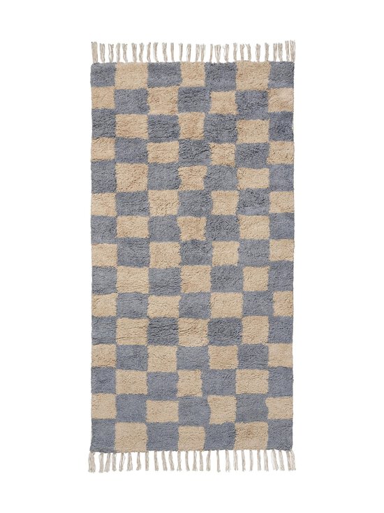 Ferm Living - Mara-puuvillamatto - MIST BLUE/WARM SAND | Stockmann - photo 1