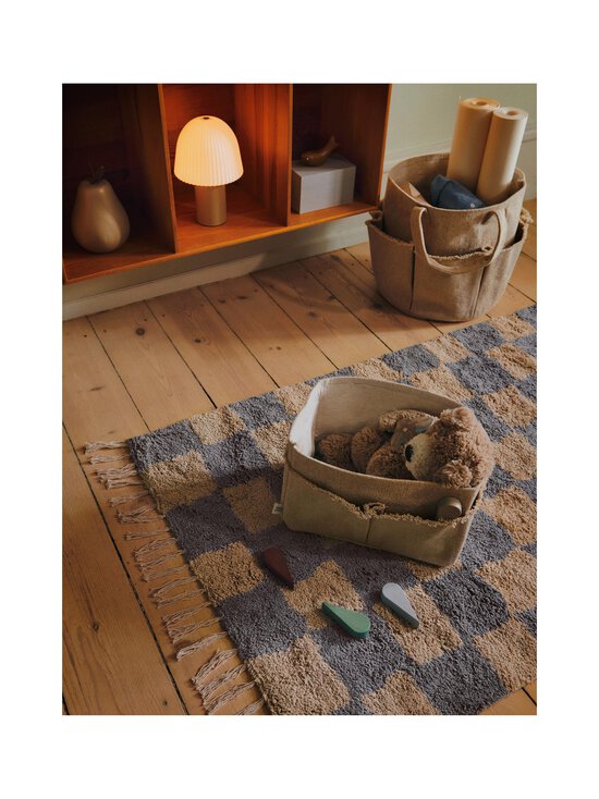Ferm Living - Mara-puuvillamatto - MIST BLUE/WARM SAND | Stockmann - photo 2
