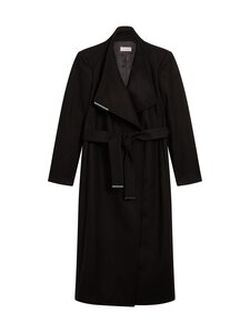 Ted Baker London - Rosell Belted Wrap -pitkä villakangastakki - BLACK Ted Baker London - Rosell Belted Wrap -pitkä villakangastakki - BLACK | Stockmann