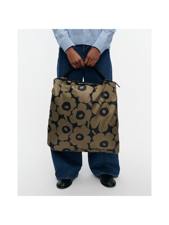 Marimekko - Neat Crossbody Unikko L -olkalaukku - 650 OLIVE GREEN, DARK BLUE | Stockmann - photo 3
