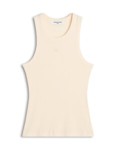 Maison Kitsuné - Baby Fox Ribbed Tank -toppi - 0383 PURE ECRU | Stockmann