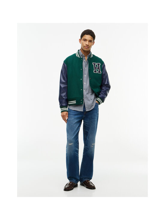 Tommy Hilfiger - Gingham Dobby Regular fit -flanellipaita - 0MS CARBON NAVY / CHECK | Stockmann - photo 2