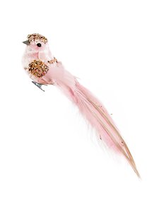 Shishi - Feather Bird -joulukuusenkoriste 18 cm - PINK | Stockmann