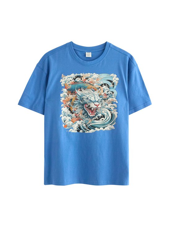 Lindex - T-krekls - 8781 DUSTY BLUE | Stockmann - photo 1