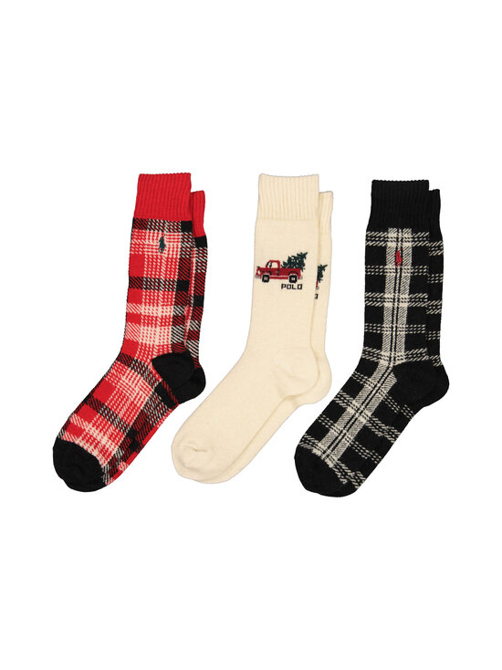 Polo Ralph Lauren - Sokid kinkepakendis, 3 paari - RED/CREAM/BLACK | Stockmann - photo 2