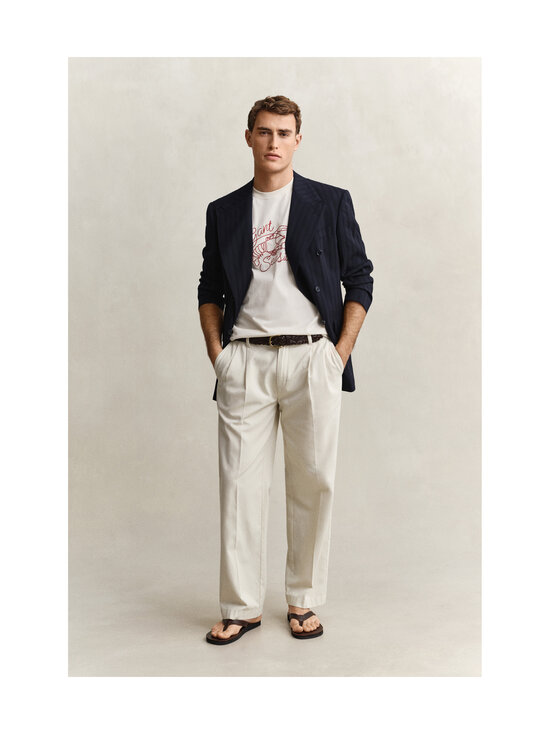 GANT - Embroidered T-krekls - 130 CREAM | Stockmann - photo 5