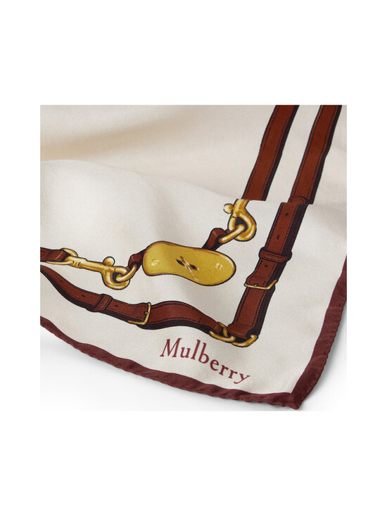 Mulberry - Belted Border zīda lakats - H130 CREAM | Stockmann - photo 2