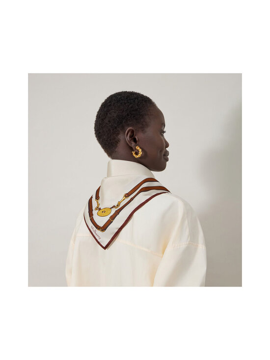 Mulberry - Belted Border zīda lakats - H130 CREAM | Stockmann - photo 3