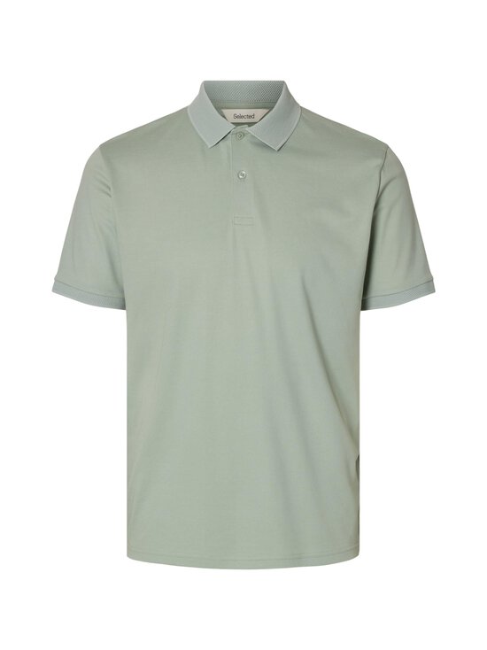 Selected - SlhFave Button polo krekls - AQUA GRAY | Stockmann - photo 1