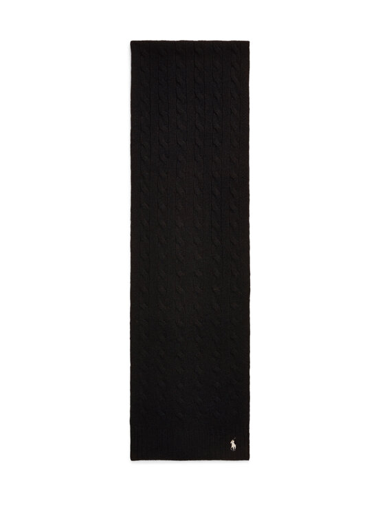 Polo Ralph Lauren - Pitkä villa-kashmirhuivi - BLACK | Stockmann - photo 2