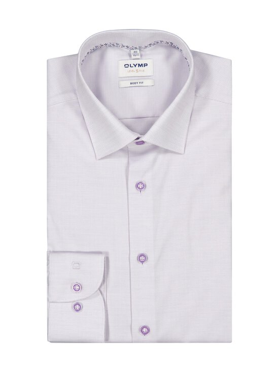 Olymp - Body Fit Contrast -kauluspaita - 92 FLIEDER | Stockmann - photo 1