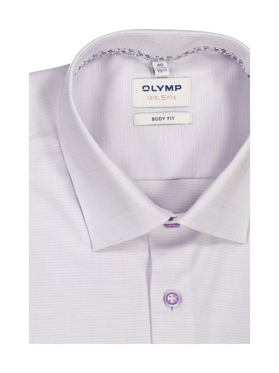 Olymp - Body Fit Contrast -kauluspaita - 92 FLIEDER | Stockmann - photo 2