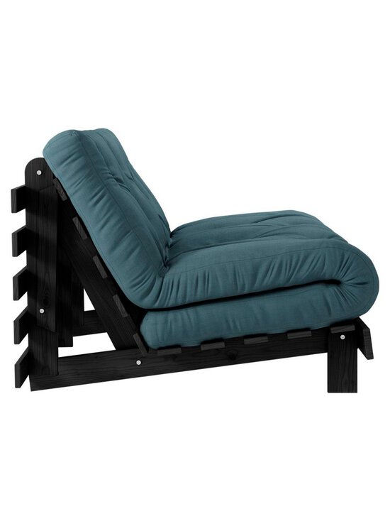 Karup - Roots-futonsohva petrol blue / musta L 140 cm - BLUE | Stockmann - photo 4