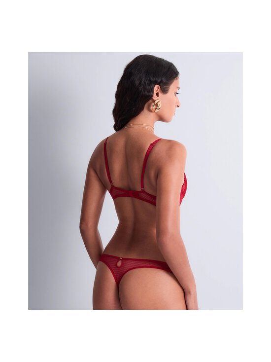 Aubade - Mystery Of Love Ultra Plunge Triangle -rintaliivit - CHERRY | Stockmann - photo 3