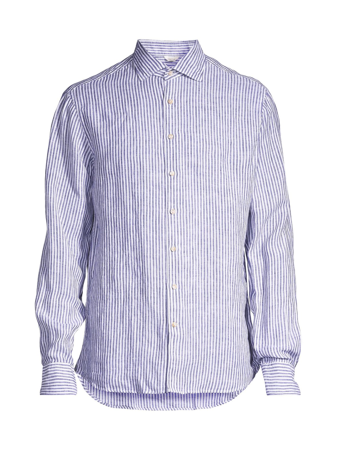 Fitted Body Casual -pellavakauluspaita
