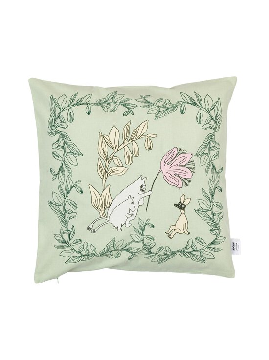 Moomin Arabia - Muumi-tyynynpäällinen 50 x 60 cm - GREEN | Stockmann - photo 1