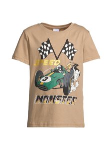 Lindex - Race Car T-paita - 7779 LIGHT DUSTY BEIGE | Stockmann
