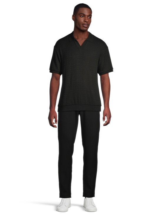 CONSTRUE - Monza adīts polo krekls - BLACK | Stockmann - photo 2