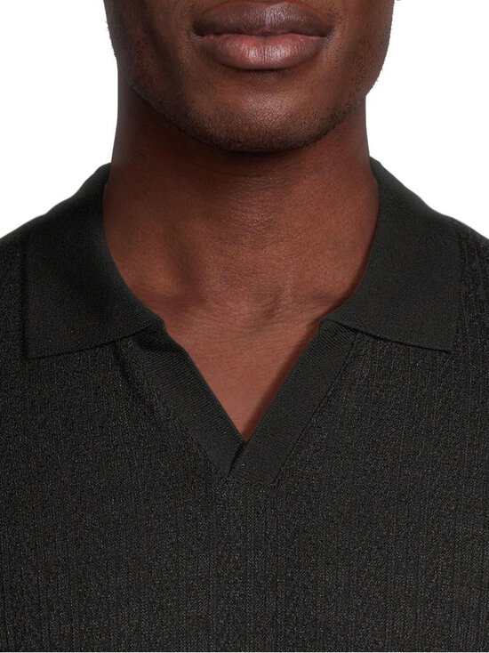 CONSTRUE - Monza adīts polo krekls - BLACK | Stockmann - photo 4