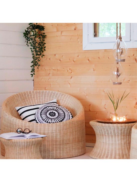 Eero Aarnio - Mushroom-jakkara rottinki suuri - BEIGE | Stockmann - photo 3