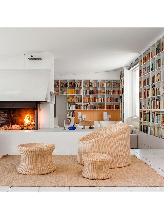 Eero Aarnio - Mushroom-jakkara rottinki suuri - BEIGE | Stockmann - photo 4