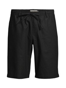 CONSTRUE - Taustino Bermuda -pellavasekoiteshortsit - BLACK | Stockmann