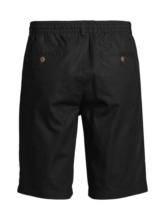CONSTRUE - Taustino Bermuda -pellavasekoiteshortsit - BLACK | Stockmann - photo 2