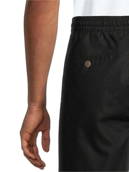 CONSTRUE - Taustino Bermuda -pellavasekoiteshortsit - BLACK | Stockmann - photo 6