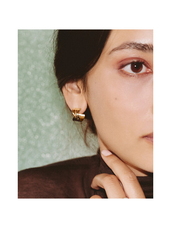 Edblad - Melted S -korvarenkaat - GOLD | Stockmann - photo 2