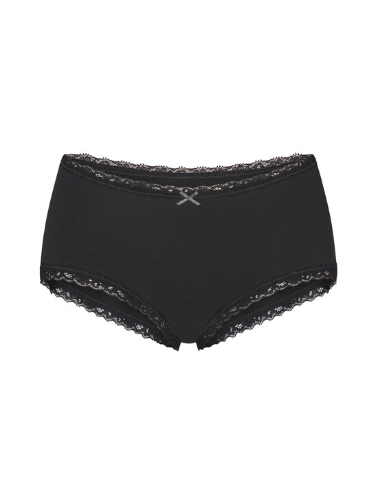 SKIMS - Lightweight Cotton -pitsikoristeiset shortsialushousut - SOOT TONAL | Stockmann - photo 1
