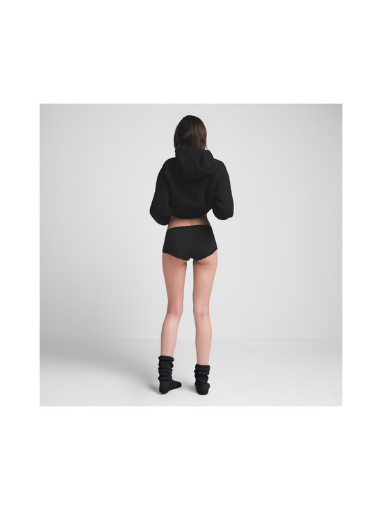 SKIMS - Lightweight Cotton -pitsikoristeiset shortsialushousut - SOOT TONAL | Stockmann - photo 4