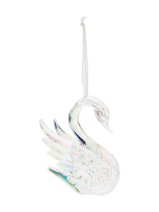 Villa Stockmann - Swan eglīšu rotājums 9 x 4,5 x 10 cm - CLEAR Villa Stockmann - Swan eglīšu rotājums 9 x 4,5 x 10 cm - CLEAR | Stockmann