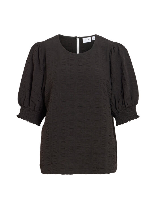 Vila - ViMiller 2/4 O-neck -paita - BLACK BEAUTY | Stockmann - photo 1