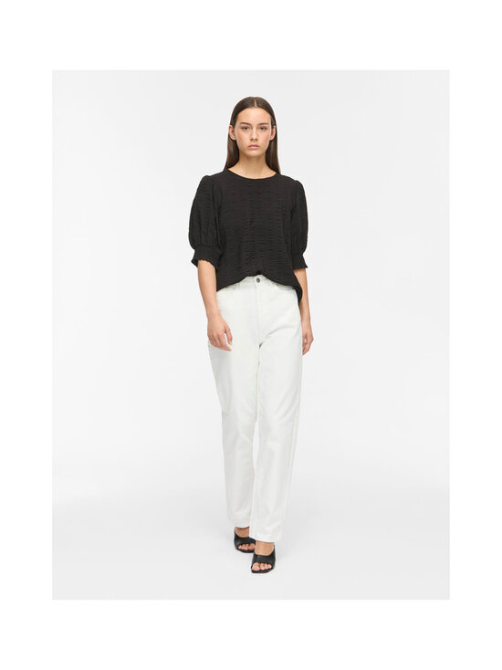 Vila - ViMiller 2/4 O-neck -paita - BLACK BEAUTY | Stockmann - photo 3