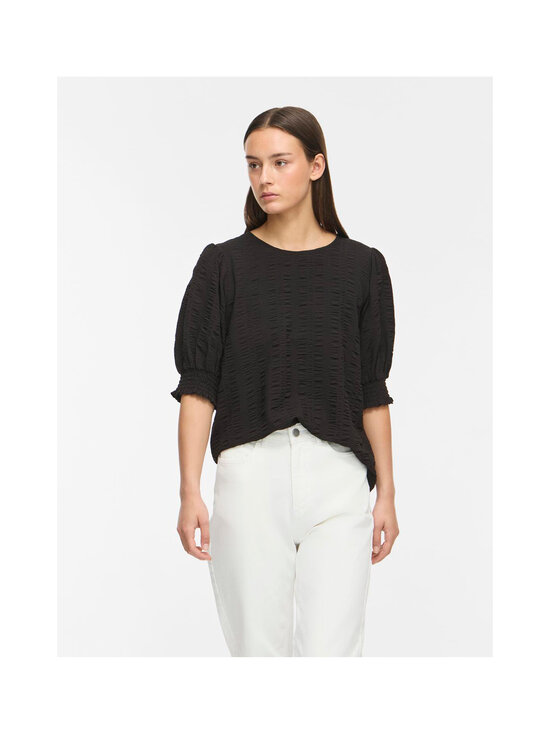 Vila - ViMiller 2/4 O-neck -paita - BLACK BEAUTY | Stockmann - photo 4