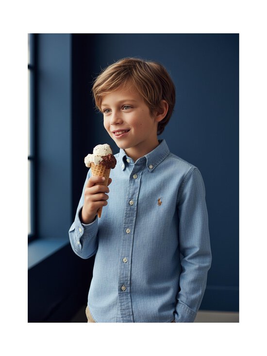 Polo Ralph Lauren - Denim-kauluspaita - 001 LT BLUE | Stockmann - photo 5