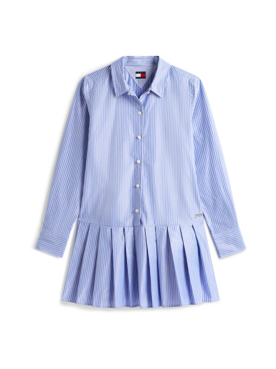 Tommy Jeans - Plisseeritud särkkleit Pleated Party - C5U LIGHT BLUE | Stockmann - photo 1