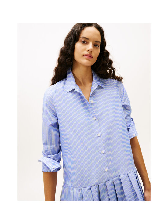 Tommy Jeans - Plisseeritud särkkleit Pleated Party - C5U LIGHT BLUE | Stockmann - photo 3