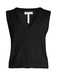 ESSENTIALS by Stockmann - Kootud vest Amanda - BLACK 99070 | Stockmann