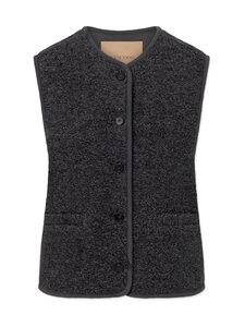 Rue de Tokyo - Vest Cas Teddy - DARK COAL | Stockmann