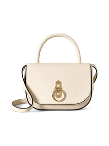 Mulberry - Small Amberley Top Handle -nahkalaukku - H687 EGGSHELL | Stockmann