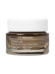 Korres - Black Pine SYMBIO-Lift Peptide Firming Cream Rich -päivävoide | Stockmann