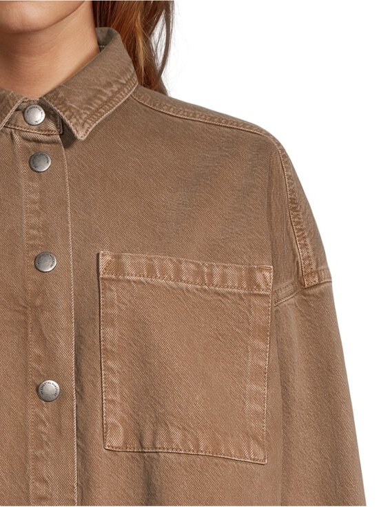 MY ESSENTIAL WARDROBE - MWMalo džinsa krekls - 130 TOBACCO BROWN WASHED | Stockmann - photo 5