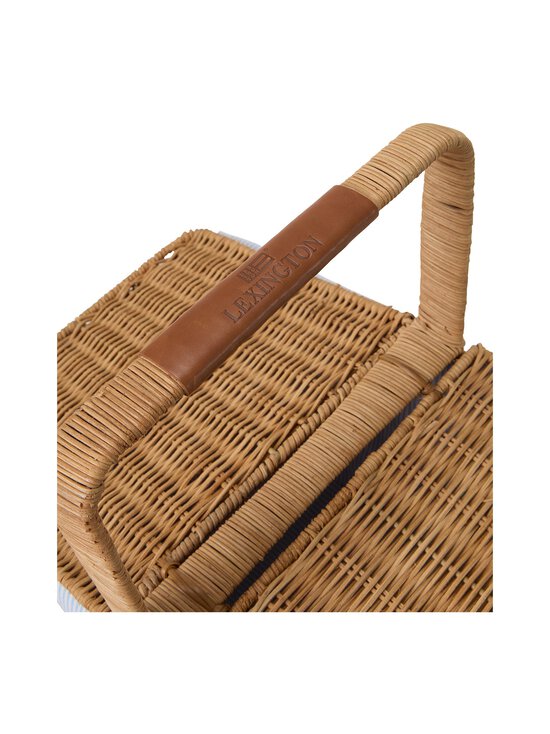 Lexington - Rattan Picnic Basket with Liner -kori - NATURAL | Stockmann - photo 4