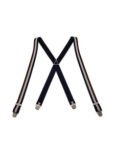 Bugatti - Metalcrossing-raidalliset henkselit - 855 BLUE/WHITE BROWN | Stockmann