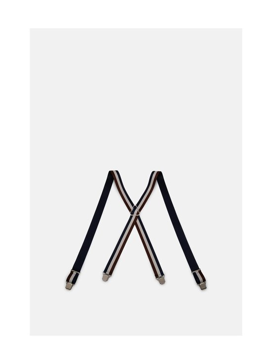 Bugatti - Metalcrossing-raidalliset henkselit - 855 BLUE/WHITE BROWN | Stockmann - photo 2